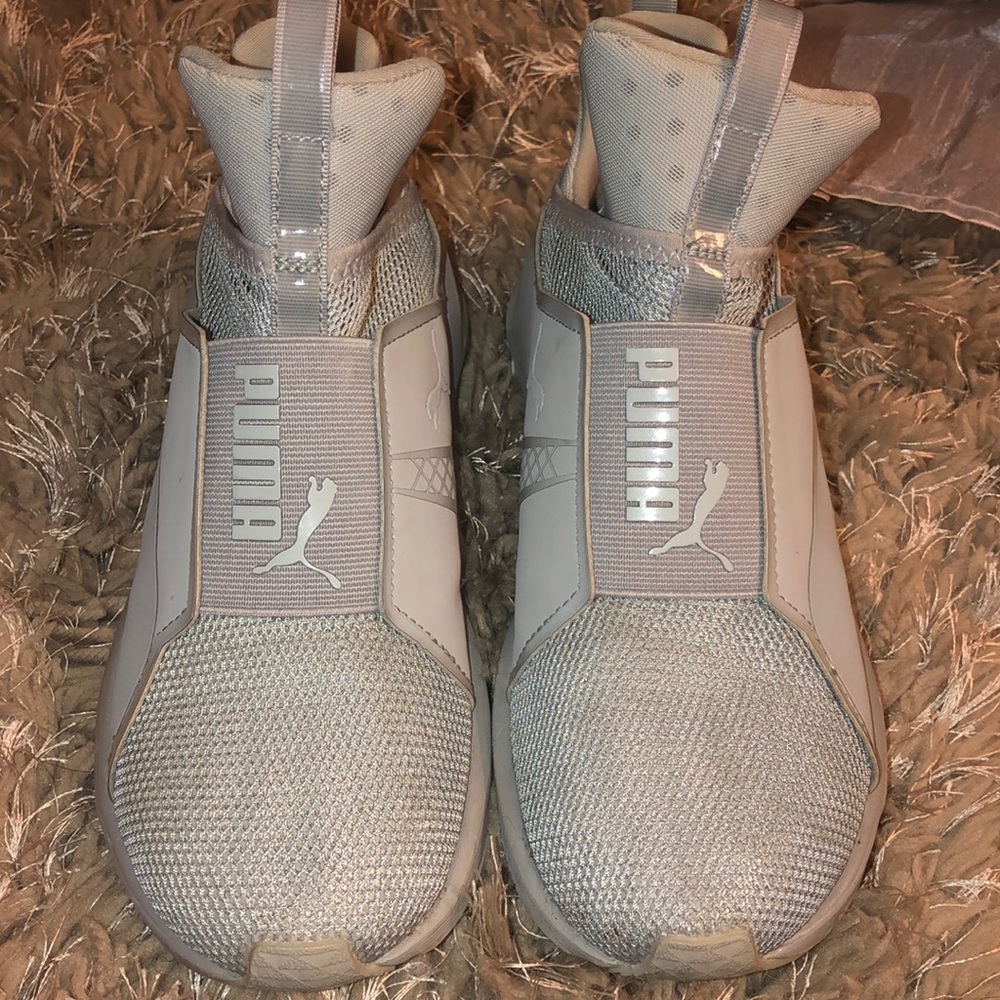 SOLD ...Puma women’s size 5.5 fierce shine quarry